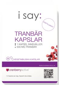 i say Tranbärskapslar Kapslar, 30 st