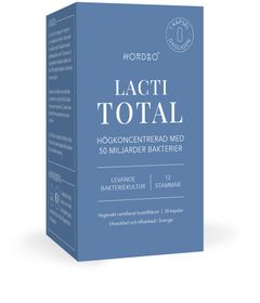 Nordbo LactiTotal 50 miljarder Mjölksyrabakterier Kapslar, 30 st