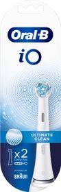 Oral-B iO Ultimate Clean Tandborsthuvud Tandborsthuvuden, 2 st