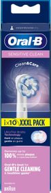 Oral-B Sensitive Clean & Care Tandborsthuvud Tandborsthuvuden, 10 st