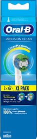 Oral-B Precision Clean CleanMax Tandborsthuvud Tandborsthuvuden, 6 st