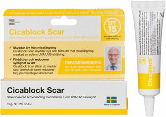 Cicamed Cicablock Scar Kroppsvård, 15 ml