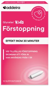 Addeira Glycelax Kids Förstoppning Vid förstoppning 12 st