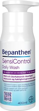 Bepanthen SensiControl Duschgel Mild och återfuktande duschgel 400 ml