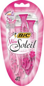 BIC Miss Soleil Rakhyvlar för kvinnor 4 st