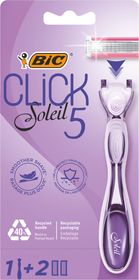 BIC Soleil Click 5 Rakhyvel med 2 st rakblad