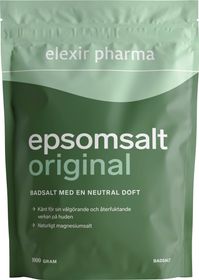 Elexir Pharma Epsomsalt Avslappnande badsalt 1 kg