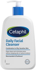 Cetaphil Daily Facial Cleanser Löddrande ansiktsrengöring 236 ml