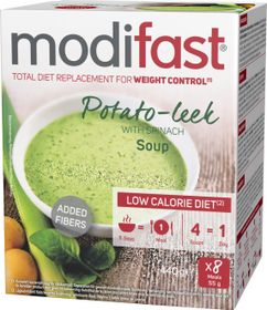 Modifast LCD Potato-Leek Mättande soppa 8 x 55 g