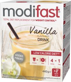 Modifast LCD Vanilla Dryck med vaniljsmak 8 x 55 g