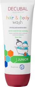 Decubal Junior Hair & Body Wash Skonsam 2-i-1 produkt för barn 200 ml