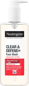 Neutrogena Clear & Defend+ Facial Wash Ansiktstvätt mot orenheter 200 ml