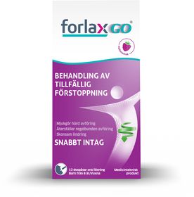 Köp ForlaxGo Förstoppning Mot tillfällig förstoppning 12 st på Kronans ...
