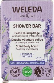Weleda Shower Bar Lavender Mild växtbaserad hårdtvål 75 g