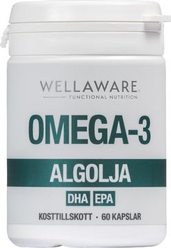 WellAware Alg  Omega 3 Kapslar 60 st
