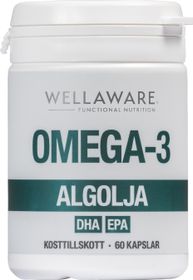 WellAware Alg Omega 3 Kapslar 60 st