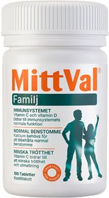 MittVal Familj Tabletter 100 st