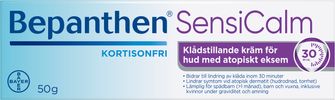 Bepanthen SensiCalm Kortisonfri kräm vid eksem och klåda 50 g