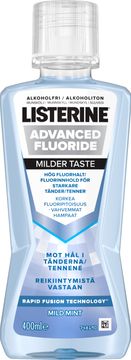 Listerine Advanced Fluoride Milder Taste Munskölj 400 ml