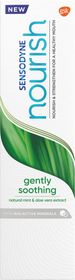 Sensodyne Nourish Gently Soothing Tandkräm Vegansk tandkräm mot ilningar i tänderna 75 ml