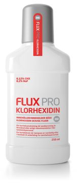 Flux PRO Klorhexidin Skölj Munskölj 250 ml