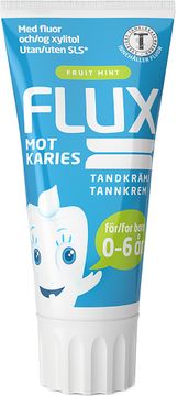 Flux Junior Tandkräm 0-6 år Mild barntandkräm 50 ml