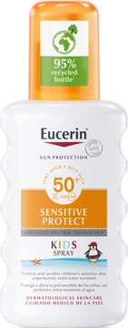 Eucerin Kids Sun Spray SPF50+ Solskydd för barn 200 ml