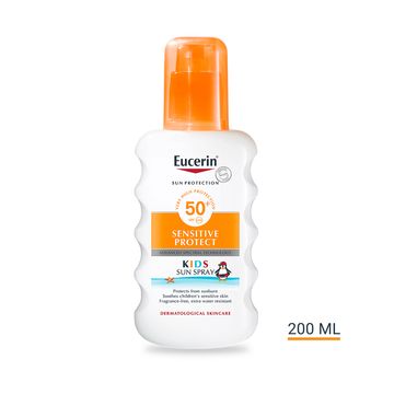 Eucerin Kids Sun Spray SPF50+ Solskydd för barn 200 ml