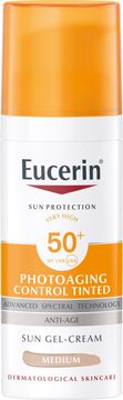 Eucerin Photoaging Control Tinted Sun Gel-Cream SPF50+ Tonat solskydd ansikte 50 ml
