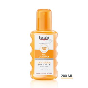 Eucerin Sun Spray Transparent SPF50+ Solskydd för kropp 200 ml