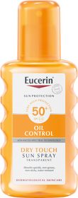 Eucerin Sun Spray Transparent SPF50+ Solskydd för kropp 200 ml