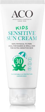 ACO Sun Kids Sensitive Cream SPF 30 Solkräm barn 100 ml