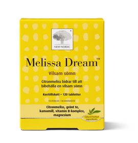 New Nordic Melissa Dream Tabletter 120 st