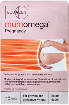 Equazen Mumomega Pregnancy Kapslar bra för gravida och ammande kvinnor 75 st