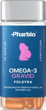 Pharbio Omega-3 Gravid Kapslar 50 st