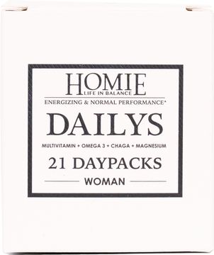 Homie-Life in Balance Dailys Kvinna Påsar med kaplsar 21 st