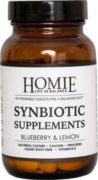 Homie-Life in Balance Synbiotic Supplements Tuggtabletter 90 st