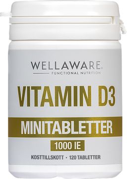 WellAware Vitamin D3 1000IE Minitablettform 120 st