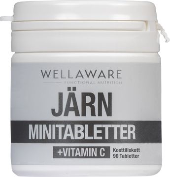 WellAware Järn Och Vitamin C Minitablettform 90 st
