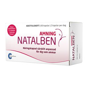 Natalben Amning Kapslar 60 st