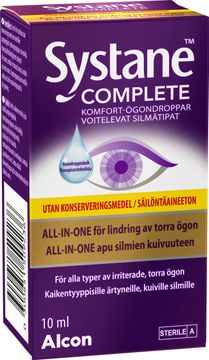 Systane Complete Ögondroppar för trötta & torra ögon 10 ml