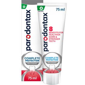 Parodontax  Complete Protection Whitening Tandkräm Tandkräm mot blödande tandkött 75 ml