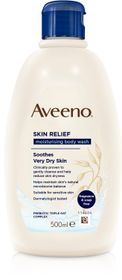 Aveeno Skin Relief Moisturising Body Wash Varsam kroppsrengöring 500 ml