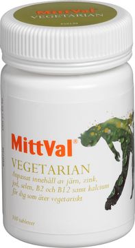 MITTVAL Vegetarian Tabletter 100 st