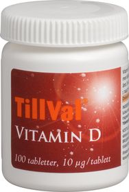TillVal Vitamin D Tabletter 100 st