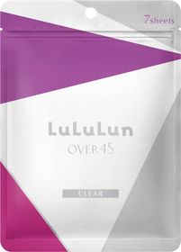 Lululun Over 45 Clear Sheet Mask Uppklarnande Arkmask 7 Pack