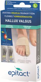 Epitact Flexibelt Korrigeringsstöd L Korrigeringsstöd för hallux valgus 1 st