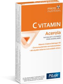 Micronutrition C Vitamin Acerola Sugtabletter 20 st