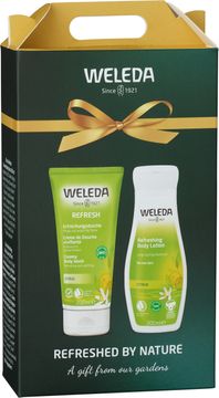 Weleda Refreshed By Nature Hudvårds-kit 200 ml + 200 ml