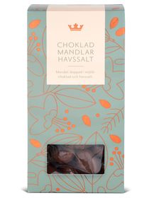 Kronans Apotek Mjölkchokladmandlar Med Havssalt Choklad 150 g